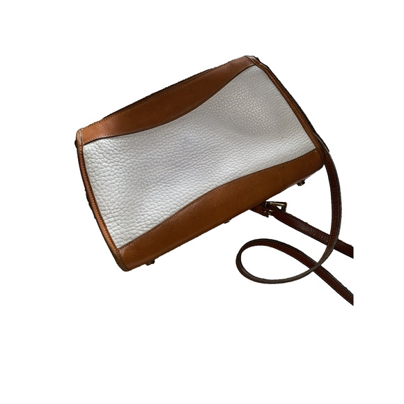 Vintage Dooney & Bourke All Weather Leather Brown Crossbody Bag Purse Handbag - Picture 6 of 11